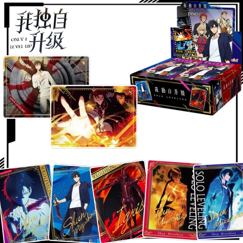 Anime Merchandise Solo Leveling - Tarjeta Coleccionable de Solo Leveling, Tarjeta