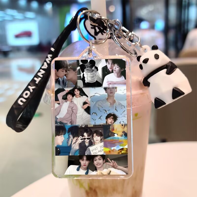 Anime Merchandise Keychain - Tian Xuning, llavero de doble cara,