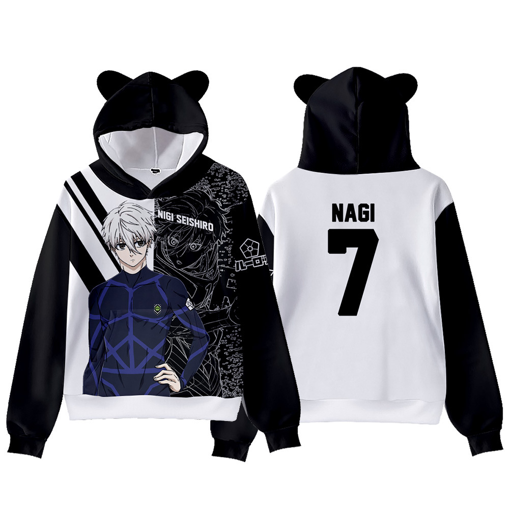Anime Merchandise Hoodie - Sudadera con Capucha 3D de Anime