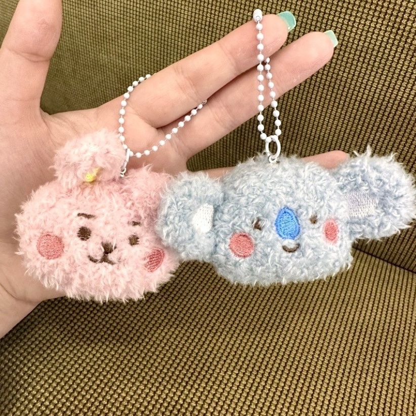 Llavero de peluche BT21 de ani - Anime Merchandise Keychain reseña y precio