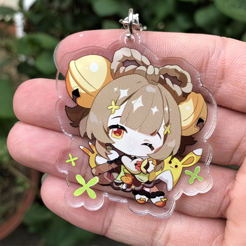 Llavero de Cosplay de Genshin  - Anime Merchandise Keychain reseña y precio