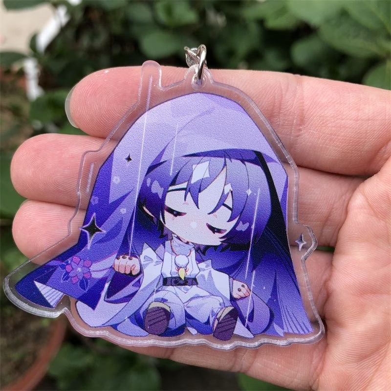 Llavero de Cosplay de Genshin  - Anime Merchandise Keychain reseña y precio