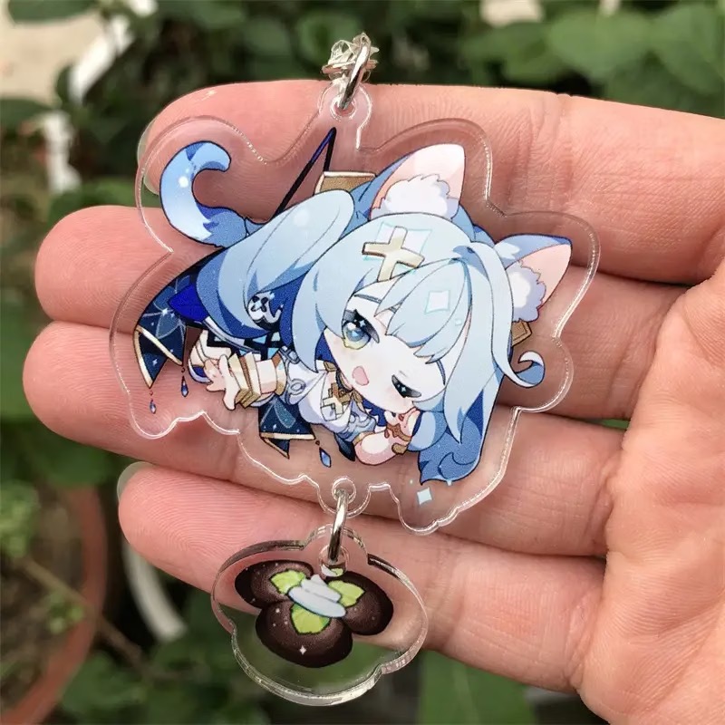 Llavero de Cosplay de Genshin  - Anime Merchandise Keychain reseña y precio