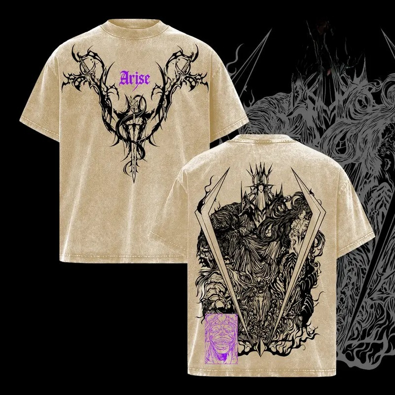 Camiseta Estampada de Anime So - Anime Merchandise Solo Leveling reseña y precio