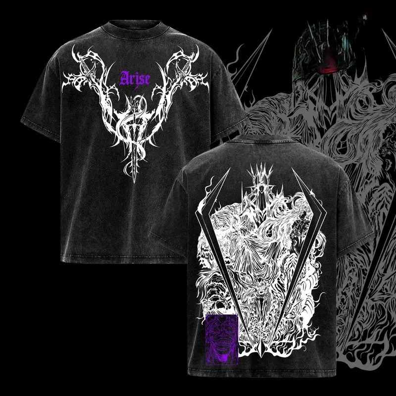 Camiseta Estampada de Anime So - Anime Merchandise Solo Leveling reseña y precio