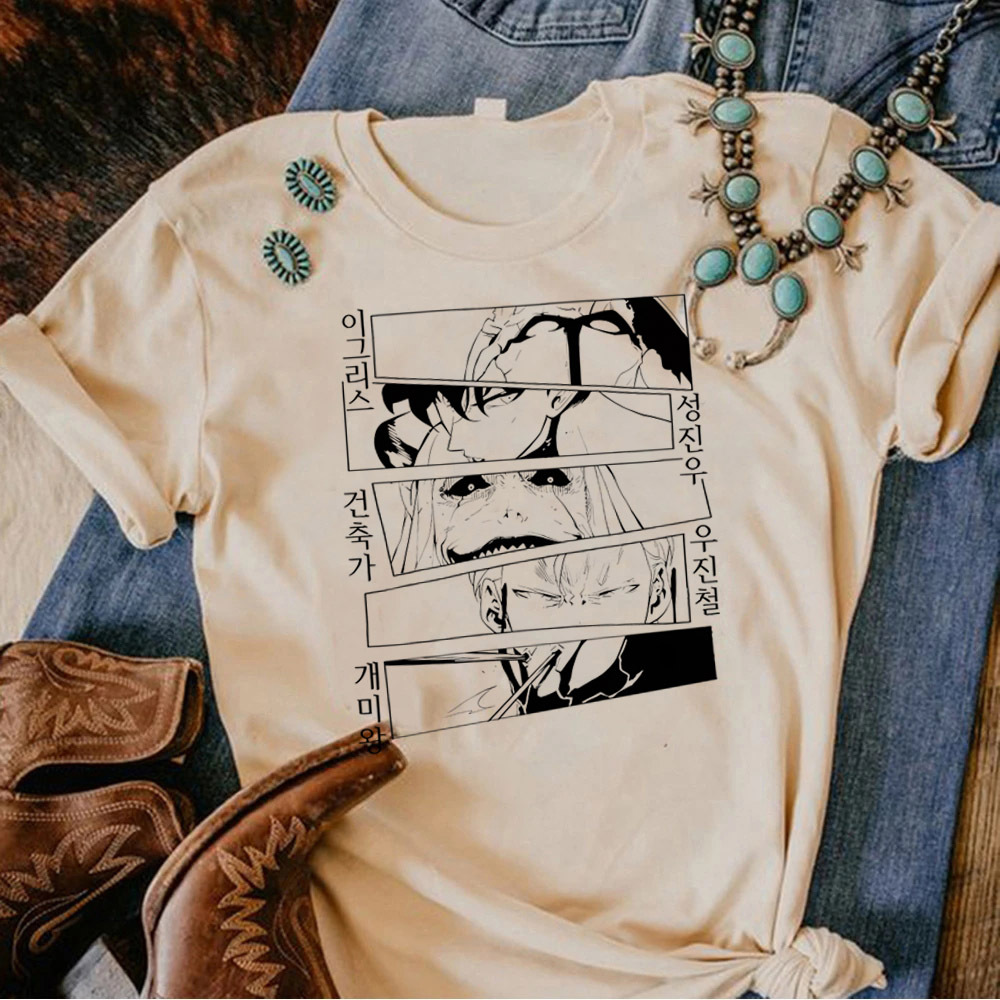 Camiseta de nivelación individ - Anime Merchandise Solo Leveling reseña y precio