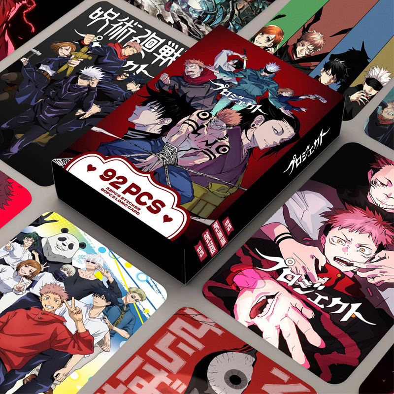 92 Tarjetas de Jujutsu Kaisen  - Anime Merchandise Japan reseña y precio