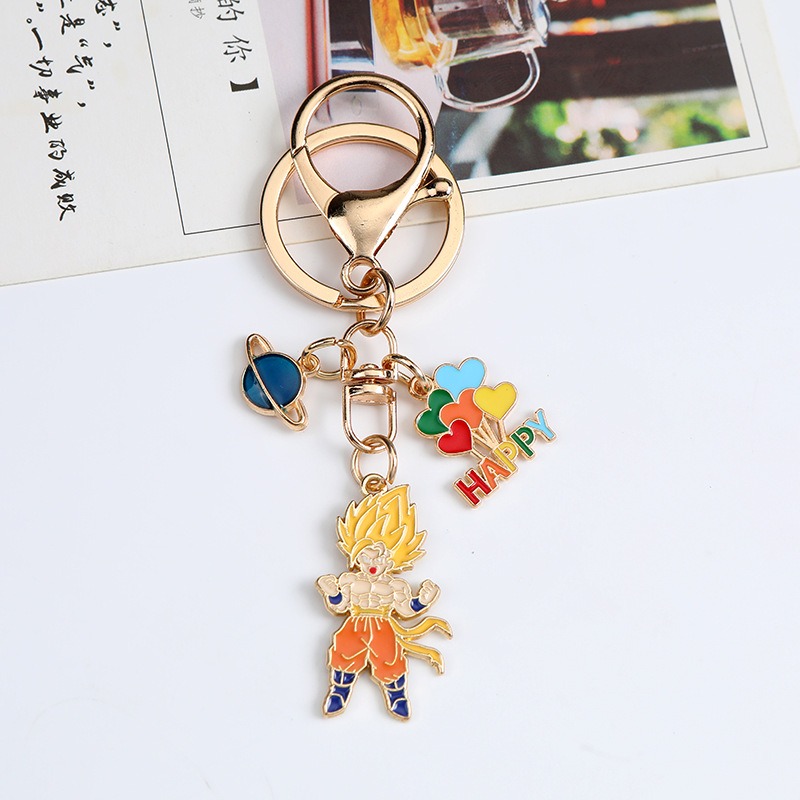 Nuevo Llavero de Metal Creativ - Anime Merchandise Keychain reseña y precio